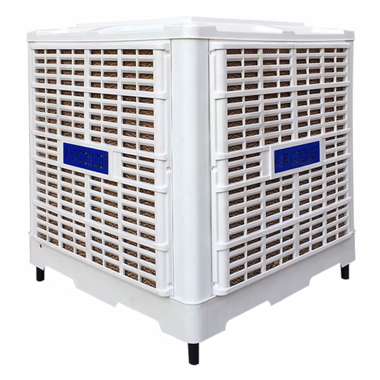 refroidisseur d'air évaporatif axial économiseur d'énergie de 30000m3/H pour la ventilation industrielle