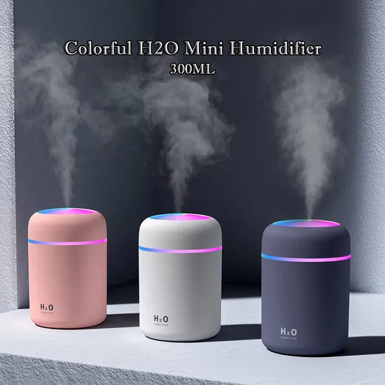Humidificateur commercial 300 ml H2O Spray Mist voiture humidificateur arôme huile essentielle diffuseur USB humidificateur d'air