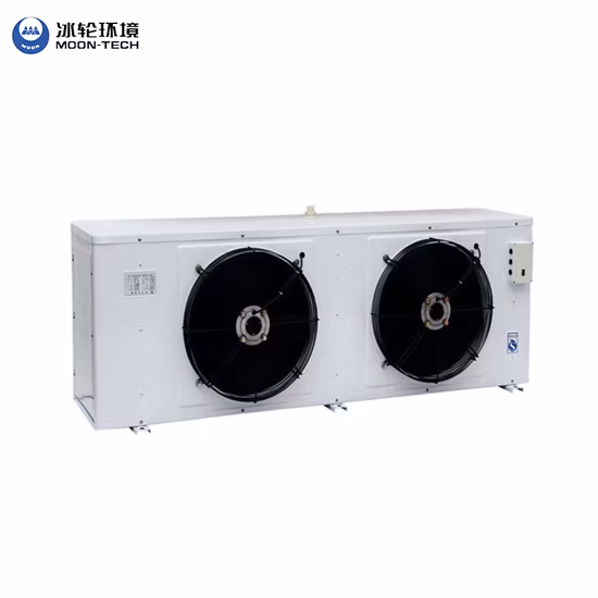 Refroidisseur d'échangeur d'air d'évaporateurs de réfrigération à haut rendement pour refroidisseur d'air industriel de type plafond d'entreposage au froid de chambre froide