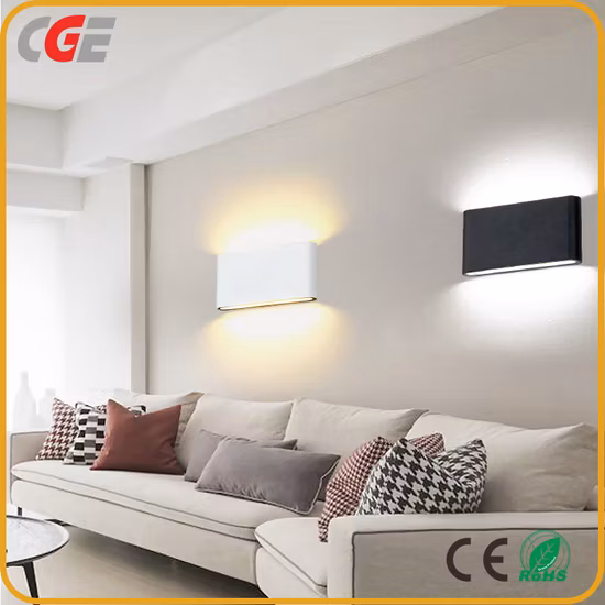 147f10W Lampe murale à LED en aluminium moulé sous pression à l'intérieur et à l'extérieur à haute luminosité