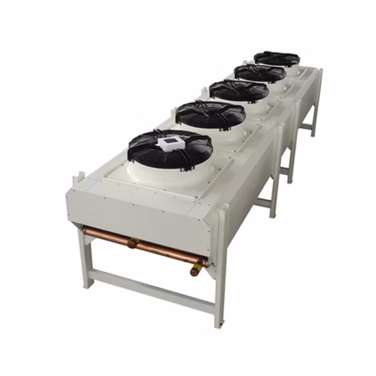 Refroidisseur d'air sec air-huile minérale en forme de V pour refroidissement par immersion